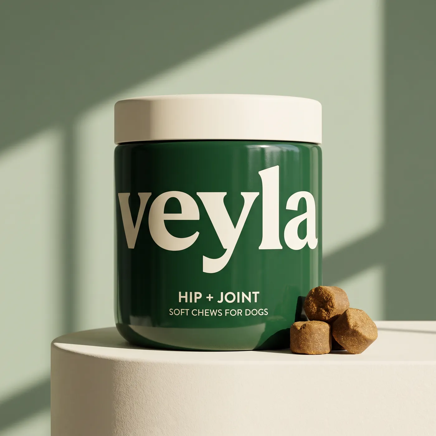 Veyla Hip and Joint Soft Chews tub